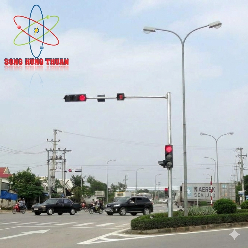 TRỤ ĐÈN TÍN HIỆU GIAO THÔNG SHTS024