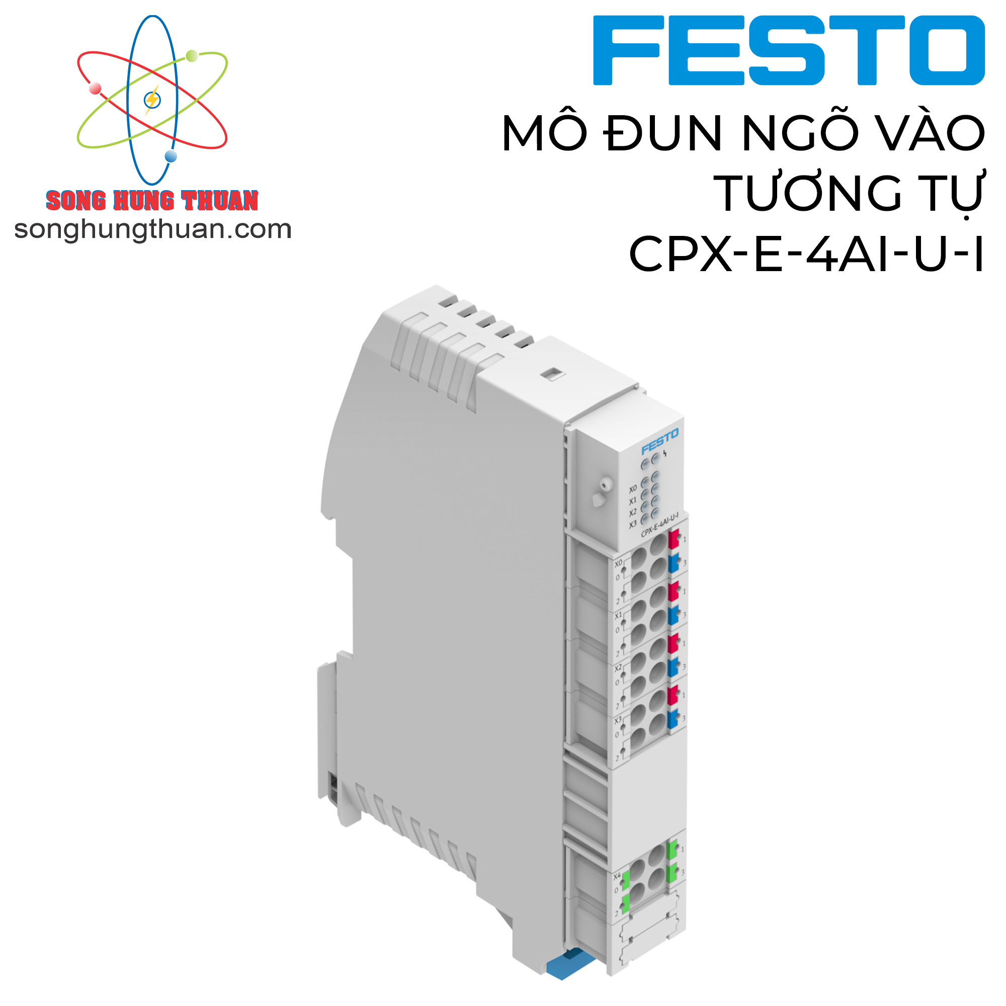 Mô đun ngõ vào tương tự CPX-E-4AI-U-I
