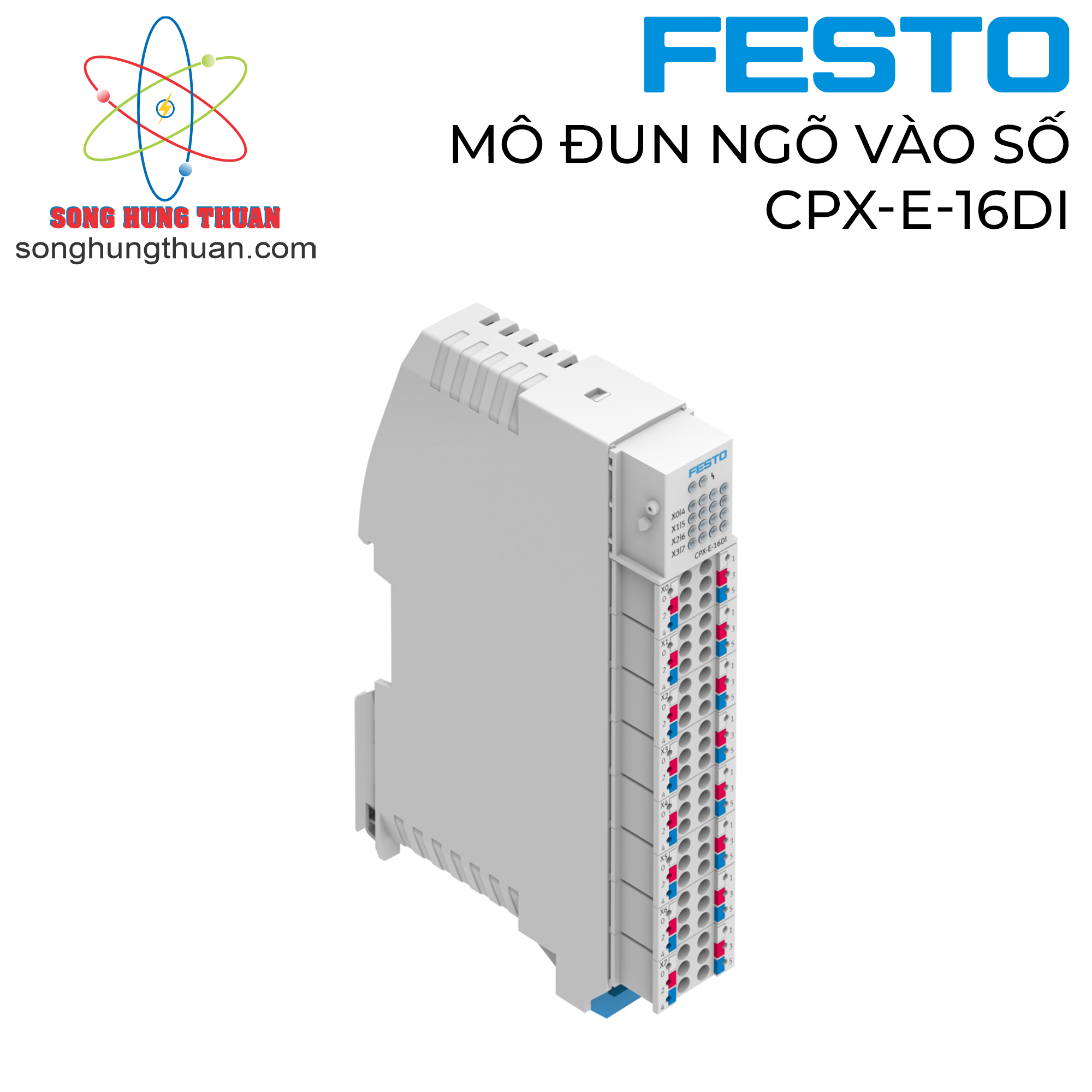 Mô đun ngõ vào số CPX-E-16DI