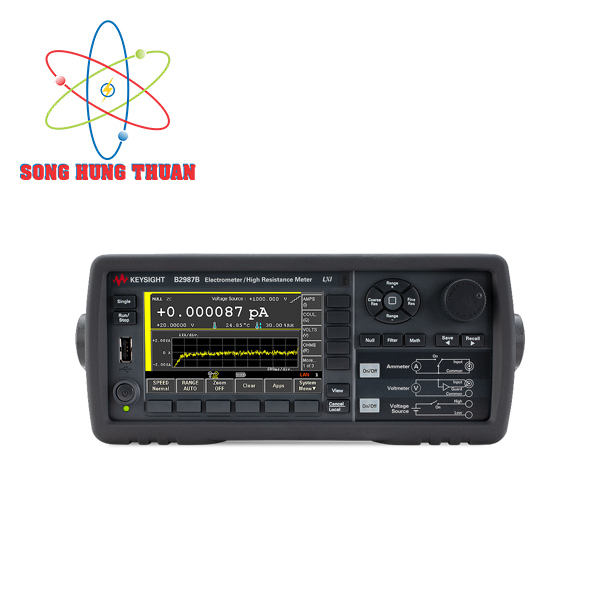 Máy đo dòng điện nhỏ fA, điện trở lớn PΩ KEYSIGHT B2987B (6½ digits, 0.01fA-20mA, 10PΩ)