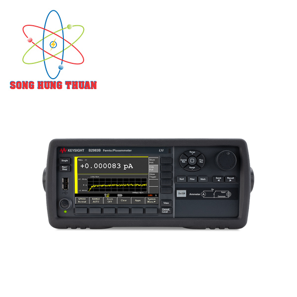 Máy đo dòng điện nhỏ fA KEYSIGHT B2983B (6½ digits, 0.01fA-20 mA)