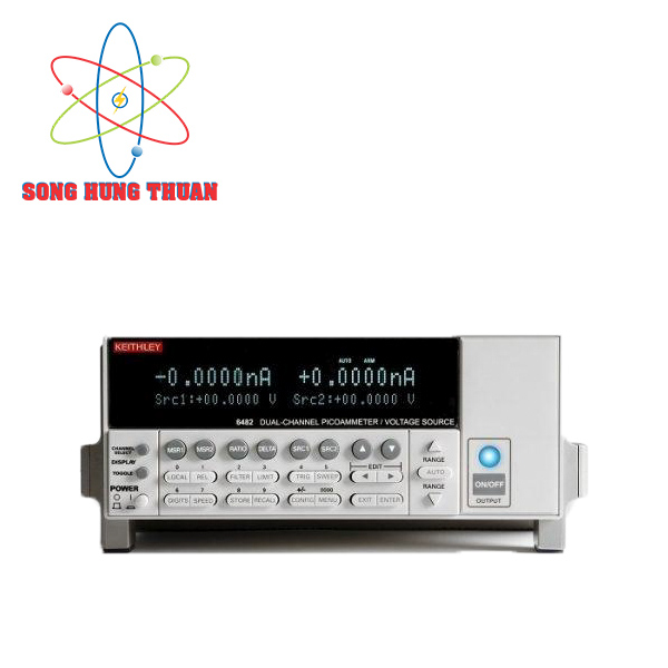 Máy đo dòng điện nhỏ pA và tạo nguồn áp Keithley 6482 (20mA, 1%, 2 kênh)