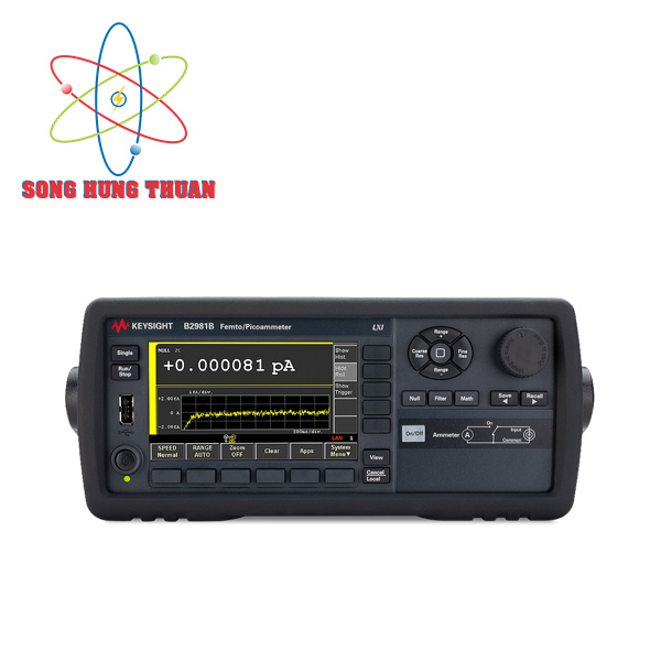 Máy đo dòng điện nhỏ fA KEYSIGHT B2981B (6½ digits, 0.01fA-20 mA)