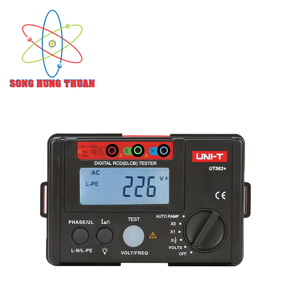 Thiết bị kiểm tra dòng rò RCD (ELCB) thiết bị chống giật UNI-T UT582+ (500mA)
