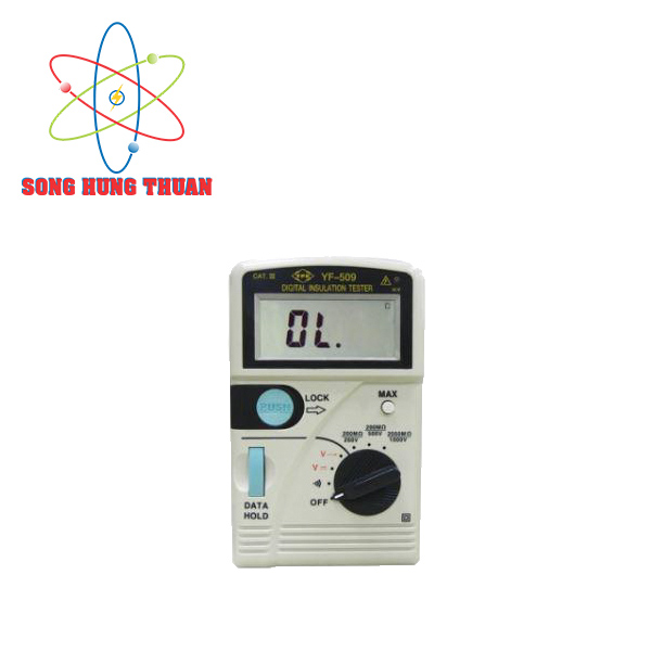 Thiết bị đo điện trở cách điện (1000V,0.1~2000MΩ) TENMARS YF-509