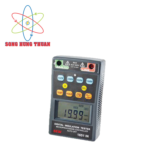 Đồng hồ đo điện trở cách điện SEW 1651 IN (1000VDC, 500VAC, 0-2000MΩ)