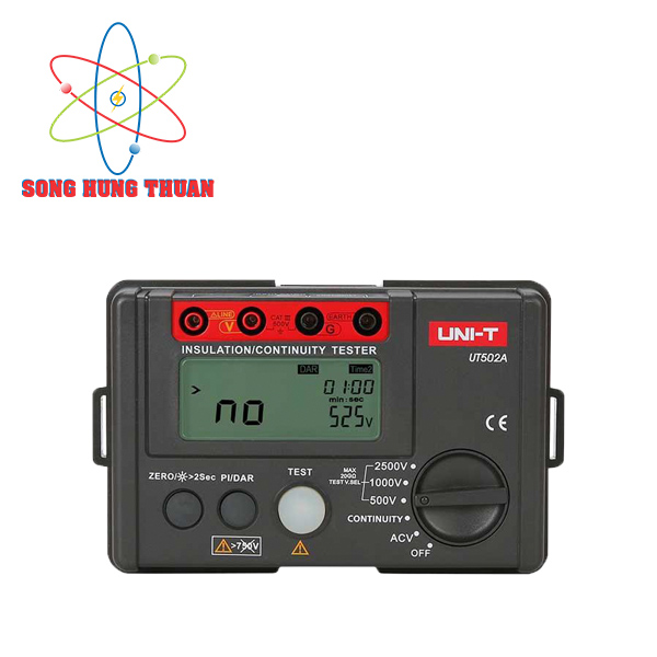 Máy đo điện trở cách điện UNI-T UT502A (2500V,20GΩ)