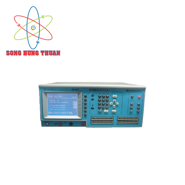 Máy phân tích điện áp gián đoạn HCTEST HC-500 (4 dây; 5~1000VDC; 1mΩ~50Ω)