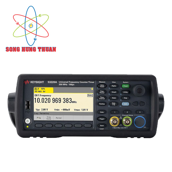 Máy đếm tần số KEYSIGHT 53220A (3CH, 350Mhz; kèm option 53220A-106)