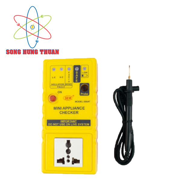 Thiết bị kiểm tra an toàn dây điện, ổ cắm SEW 880AT