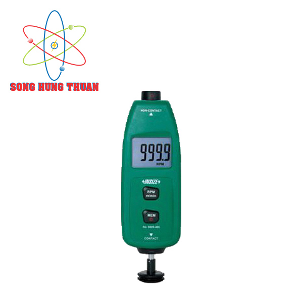 Máy đo tốc độ tiếp xúc / không tiếp xúc INSIZE 9225-405 ( 2,5~99999RPM/0,5~19999RPM)