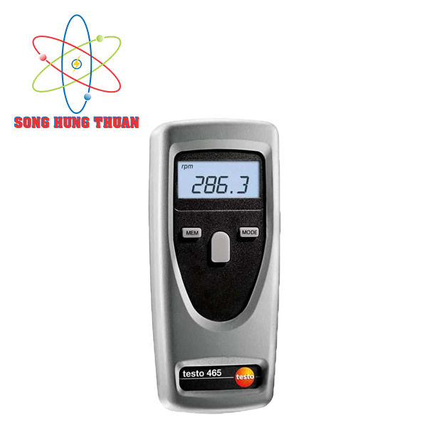 Máy đo tốc độ vòng quay TESTO 465 (1 ~ 99999 rpm; ±0.02 %)