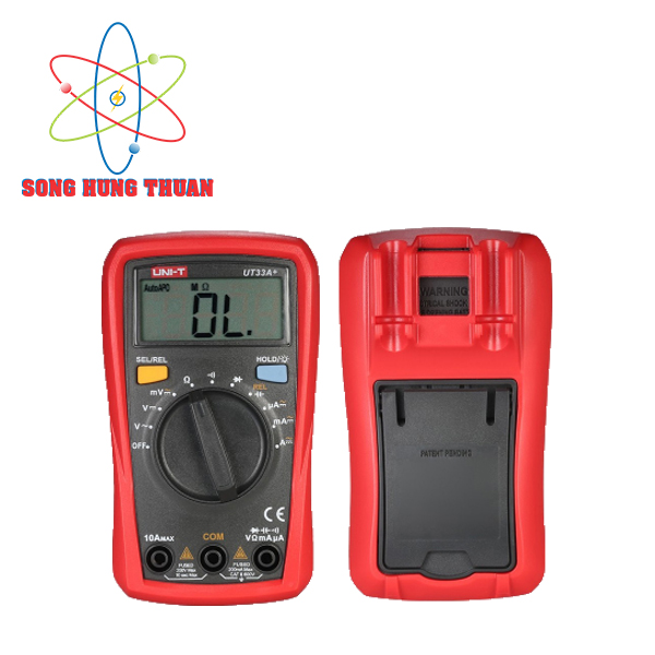 Đồng hồ vạn năng cầm tay UNI-T UT33A+ (600V,10A,±0.5%)