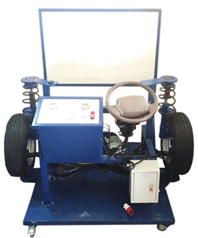 Mô hình đào tạo kỹ năng vận hành, chẩn đoán hệ thống treo độc lập + hệ thống lái kiểu trục vít