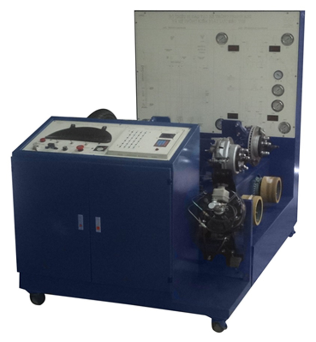 Mô hình đào tạo hệ thống phanh ABS - EBD (hệ thống phân phối lực phanh) với bộ tạo pan điện tử.