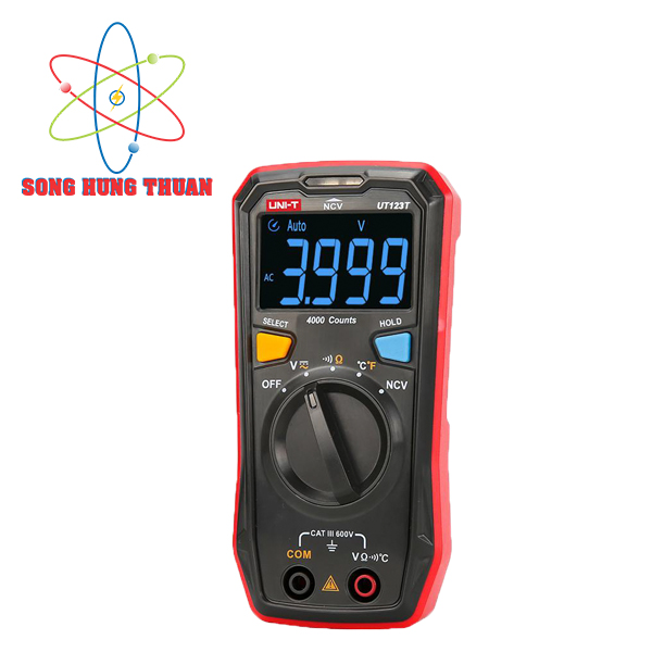 Đồng hồ vạn năng cầm tay UNI-T UT123T (AC/DC 600V, đo nhiệt độ)