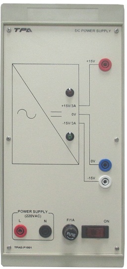 Module thực hành nguồn cấp đối xứng DC15V.