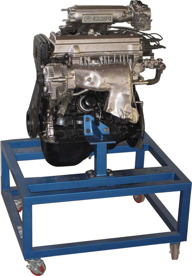 Động cơ 4 kỳ - phun xăng điện tử, sử dụng bộ chia điện.