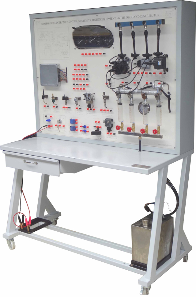 Mô hình hệ thống phun xăng - đánh lửa điện tử OBD I, sử dụng bộ chia điện với bộ tạo pan điện tử